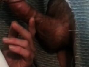 Very verbal glory hole