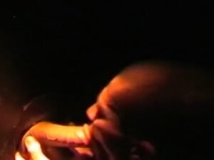 Amateur gloryhole German sucks cock in closeup till facial