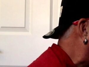 Vintage gloryhole lover is giving head