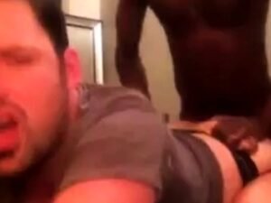 Black Bareback Amateur Takes it Hard