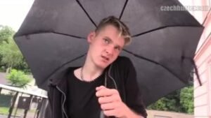 CZECH HUNTER 365 –  Blonde Twink Picked Up From The Metro For A Quick Fuck