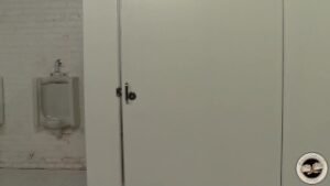 Aiden Parker Fucks A Black Guy In A Restroom