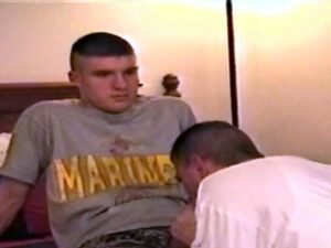 Real str8 tricked by jock for blowjob