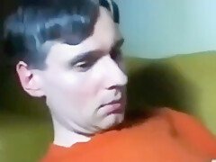 Solo stud in adidas sportswear must relax his urgent sex drive